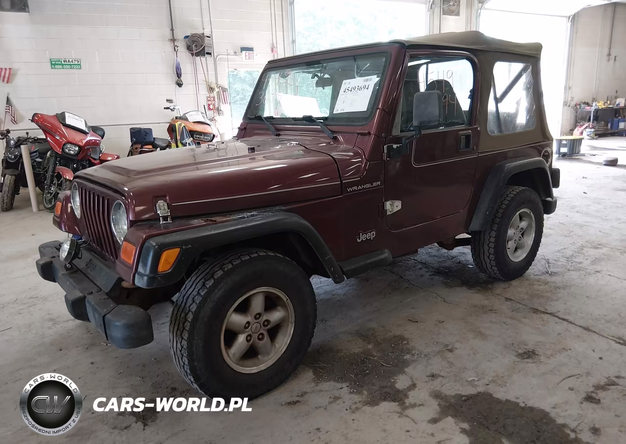 2001 Jeep Wrangler Se VIN:1J4FA29PX1P323414 - 2