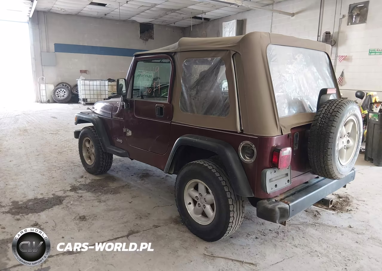 2001 Jeep Wrangler Se VIN:1J4FA29PX1P323414 - 3