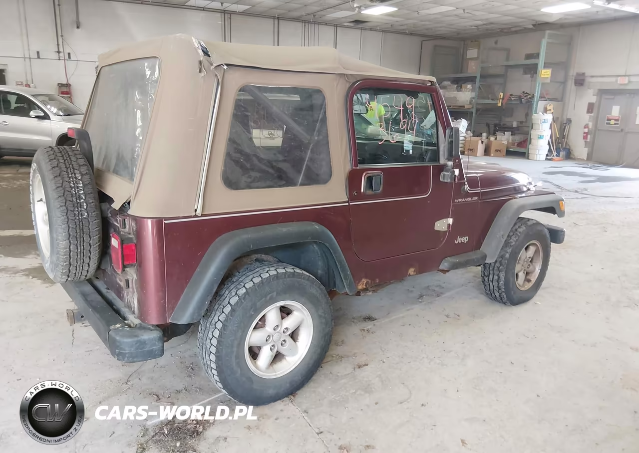2001 Jeep Wrangler Se VIN:1J4FA29PX1P323414 - 4