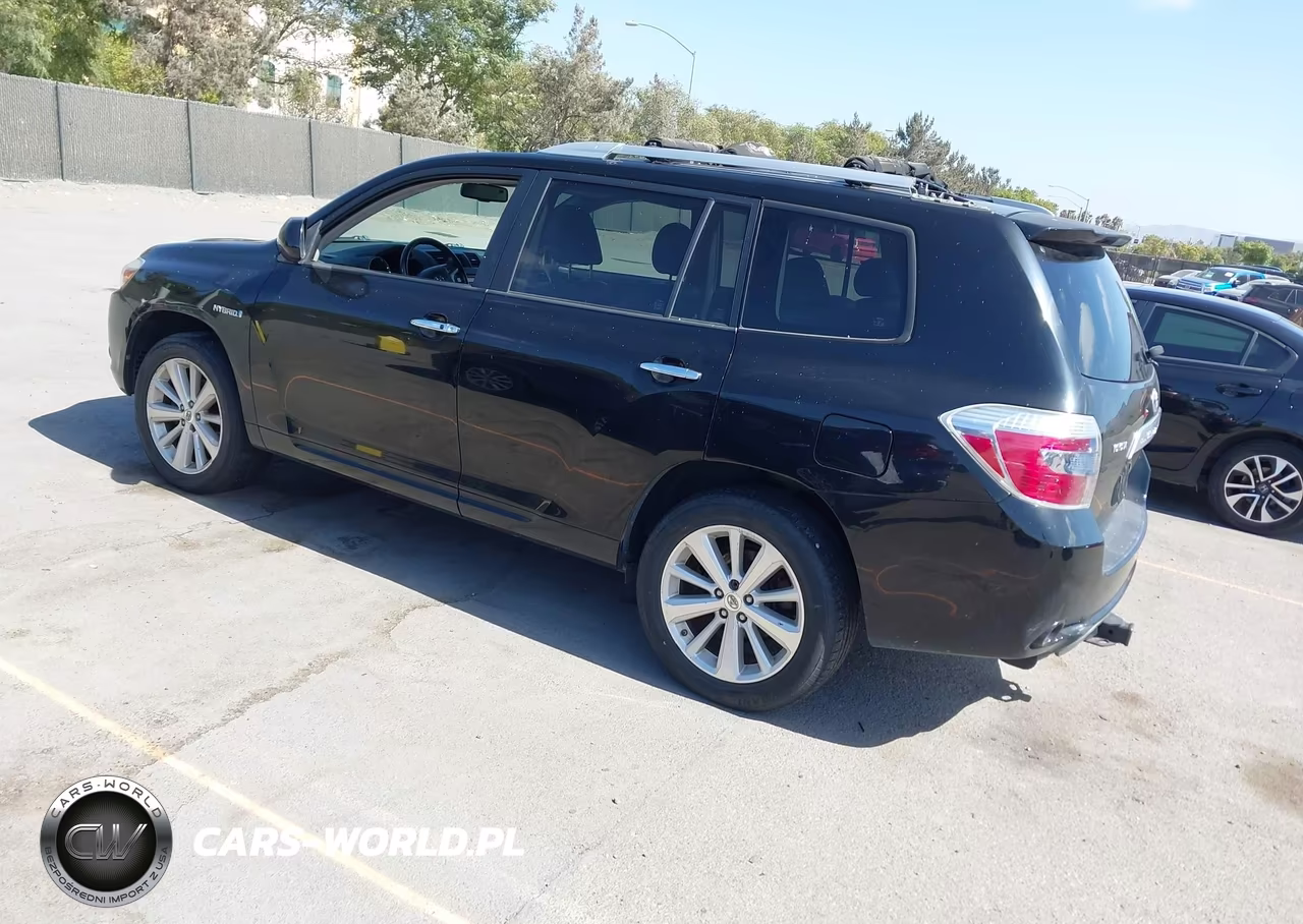 2008 Toyota Highlander Hybrid Limited VIN:JTEEW44A982007703 - 3