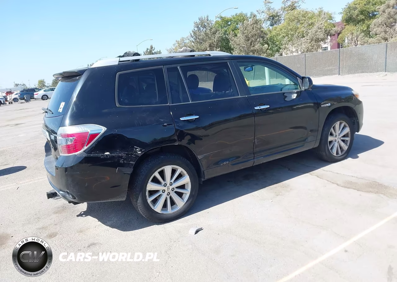 2008 Toyota Highlander Hybrid Limited VIN:JTEEW44A982007703 - 4