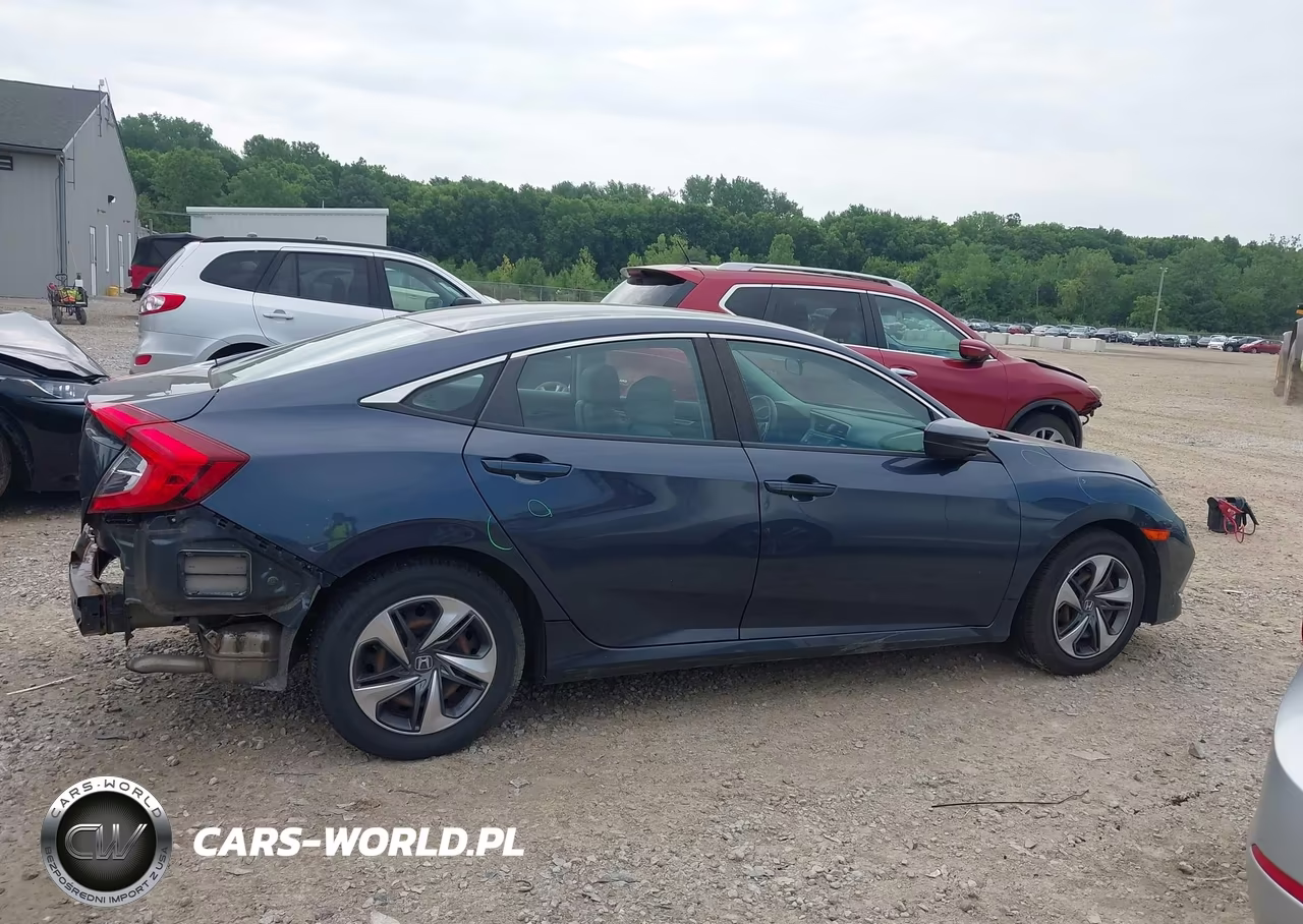 2021 Honda Civic Lx VIN:2HGFC2F69MH543665 - 14