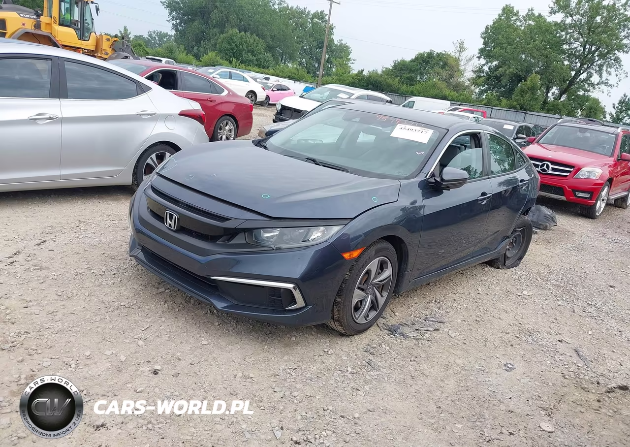 2021 Honda Civic Lx VIN:2HGFC2F69MH543665 - 2