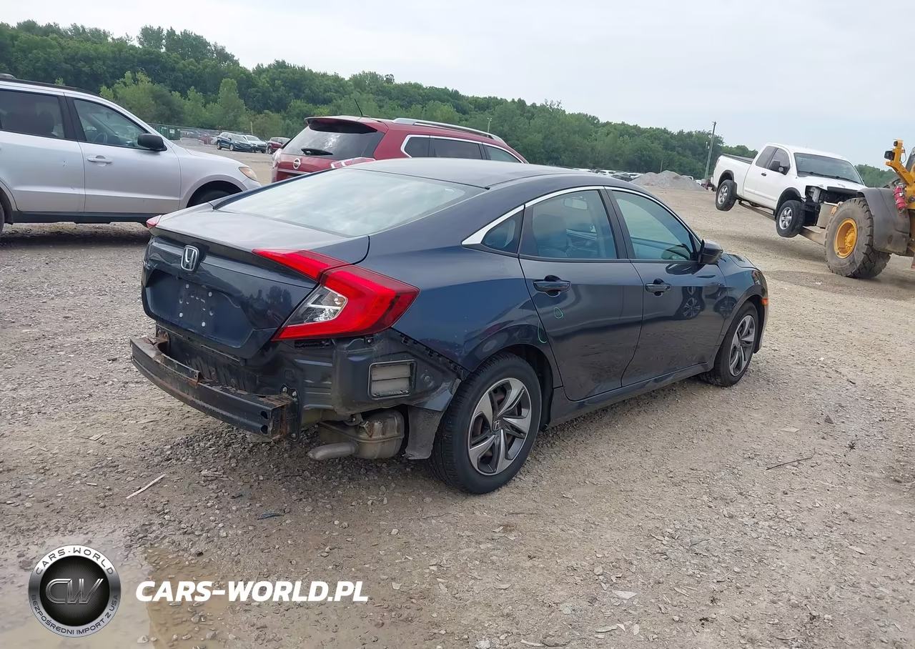 2021 Honda Civic Lx VIN:2HGFC2F69MH543665 - 4