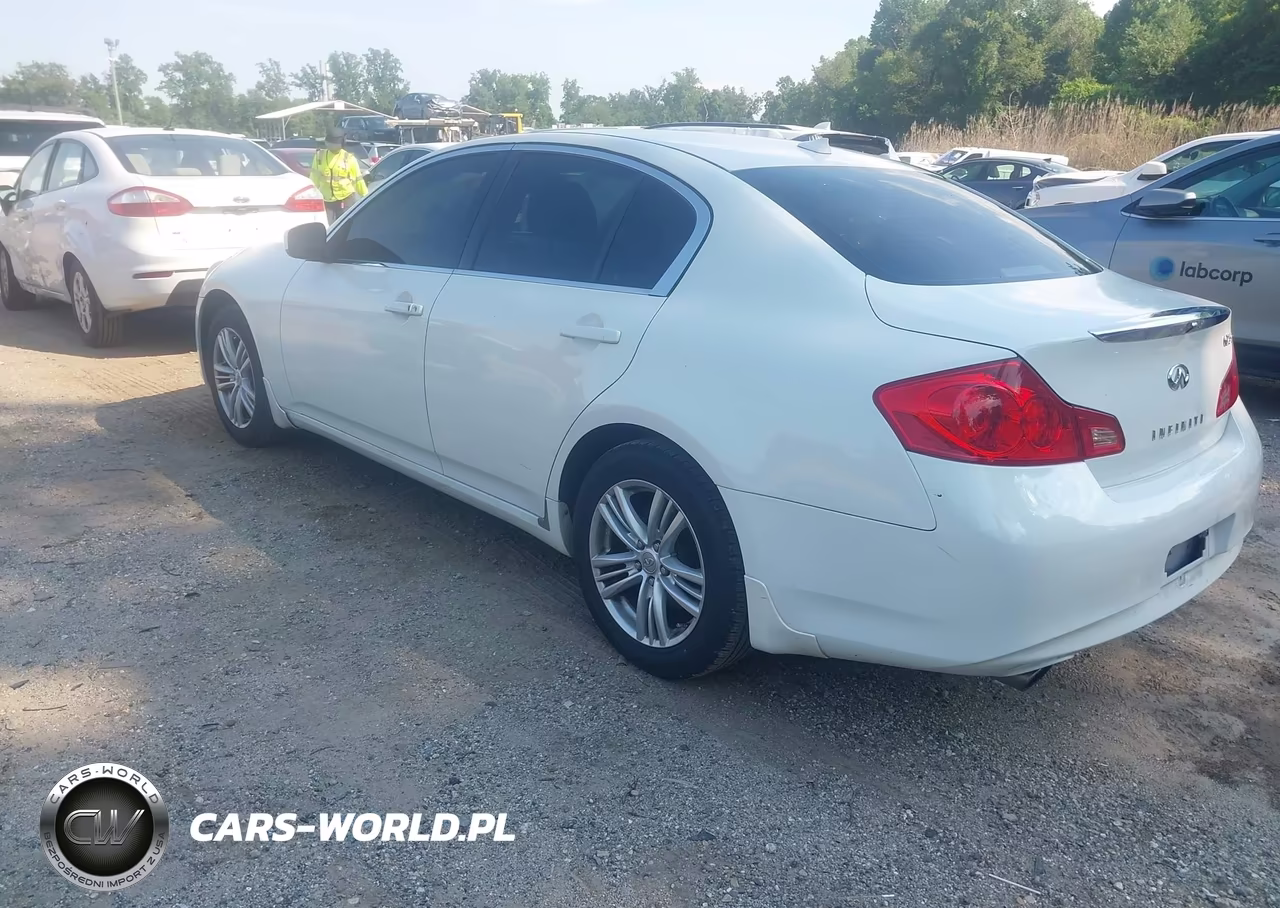 2011 Infiniti G25X VIN:JN1DV6AR6BM654020 - 3