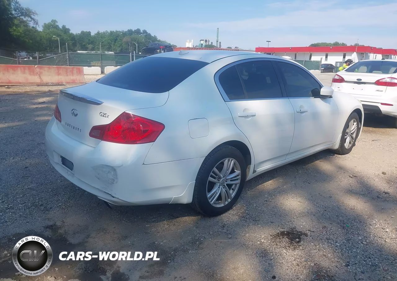 2011 Infiniti G25X VIN:JN1DV6AR6BM654020 - 4
