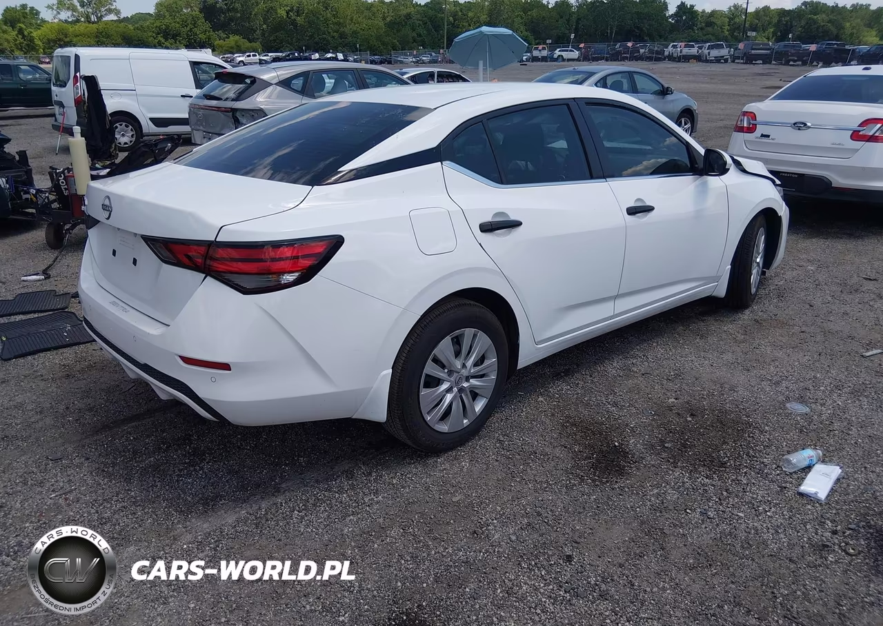 2025 Nissan Sentra S VIN:3N1AB8BV4SY366299 - 4