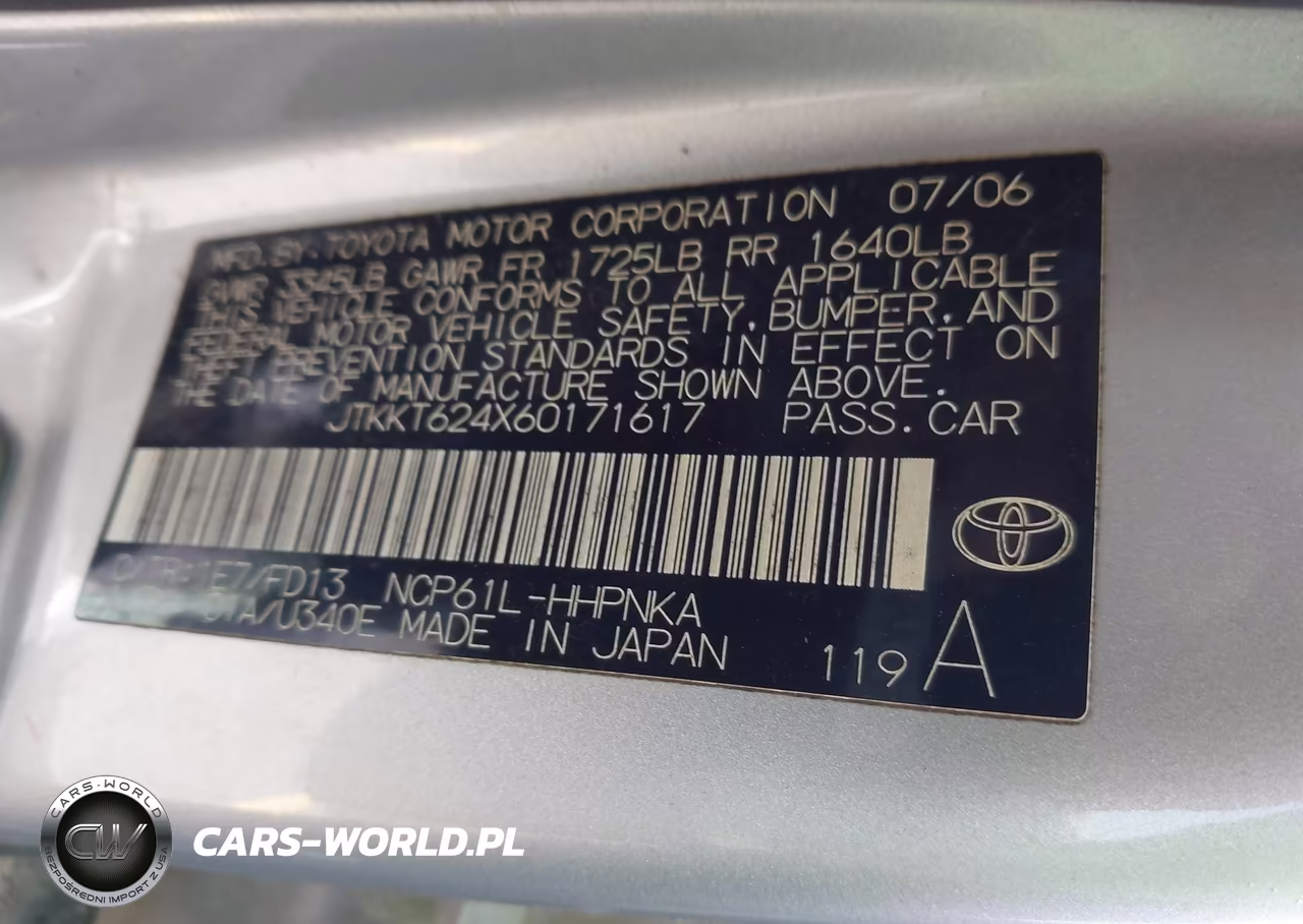 2006 Scion Xa VIN:JTKKT624X60171617 - 9