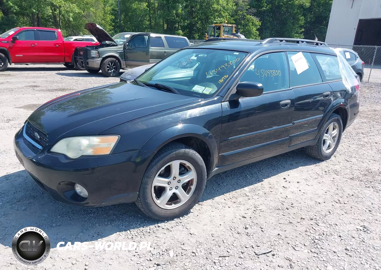 2007 Subaru Outback 2.5I Basic VIN:4S4BP61C477307734 - 2