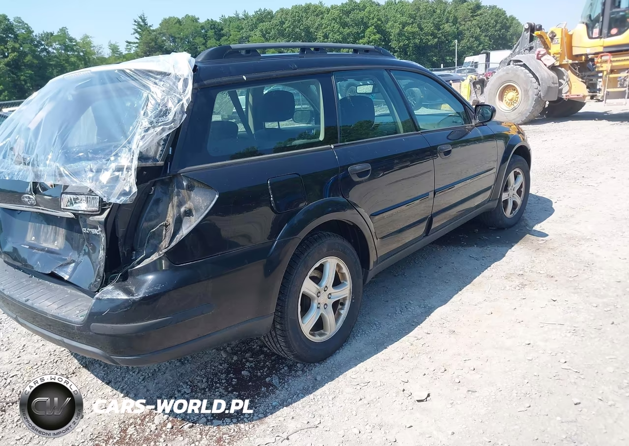 2007 Subaru Outback 2.5I Basic VIN:4S4BP61C477307734 - 4