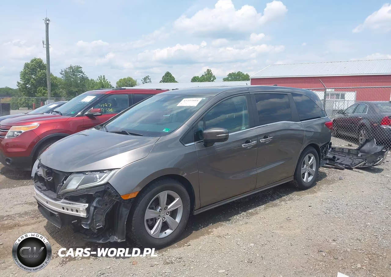 2020 Honda Odyssey Ex-L-Ex-L W-Navi Res VIN:5FNRL6H77LB026765 - 2