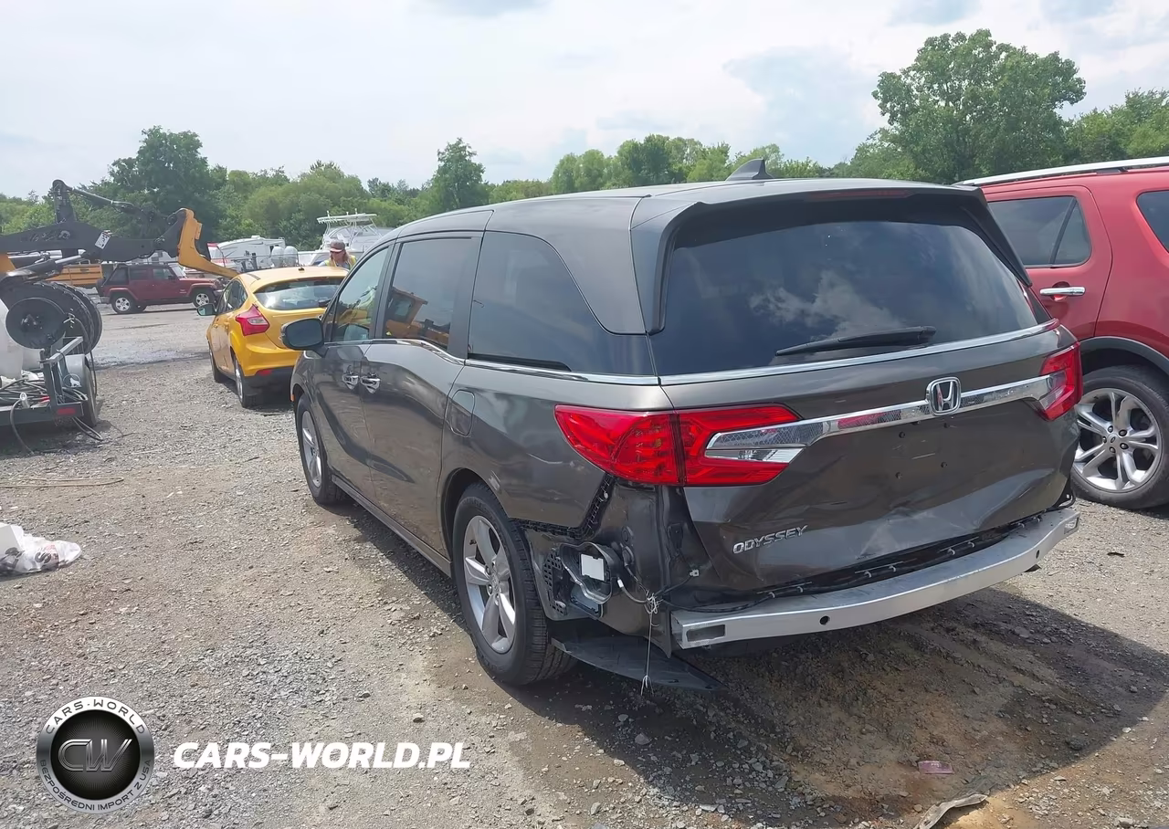 2020 Honda Odyssey Ex-L-Ex-L W-Navi Res VIN:5FNRL6H77LB026765 - 3