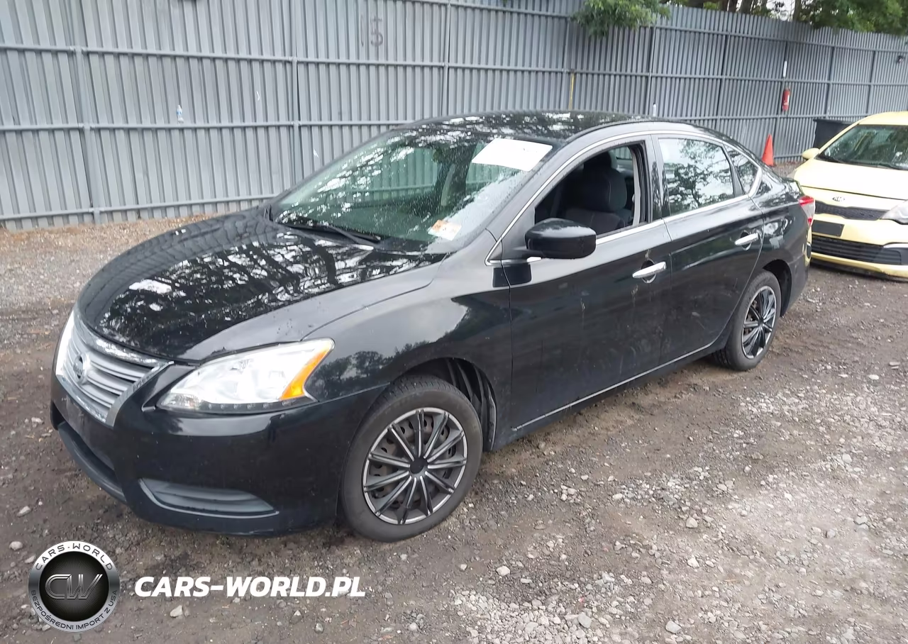 2015 Nissan Sentra Sv VIN:3N1AB7APXFY263617 - 2