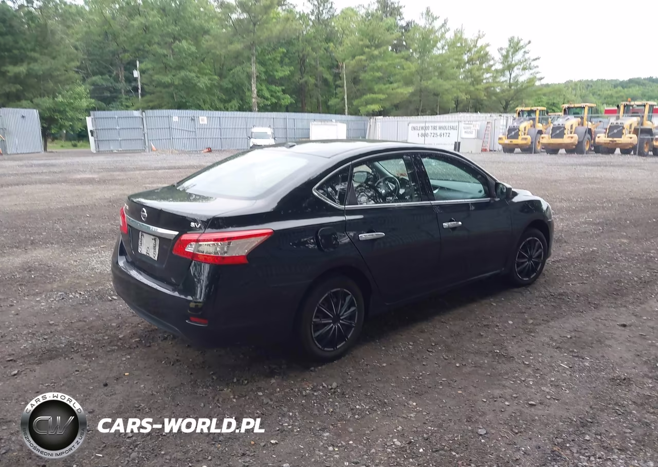 2015 Nissan Sentra Sv VIN:3N1AB7APXFY263617 - 4