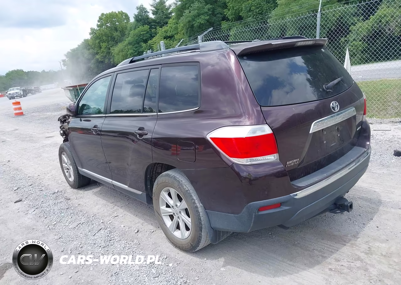 2012 Toyota Highlander Base V6 VIN:5TDBK3EH4CS160855 - 3