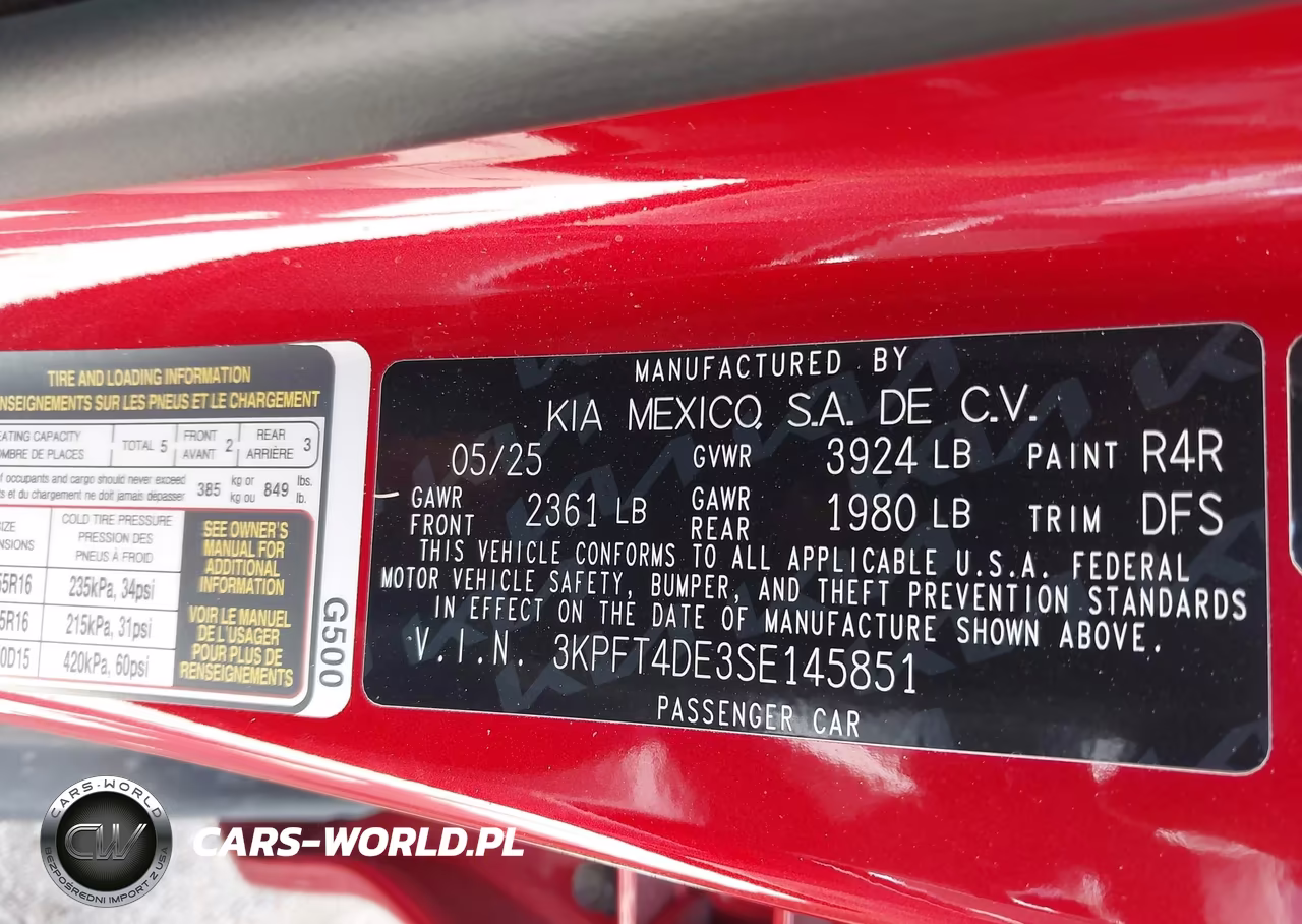 2025 Kia K4 Lxs VIN:3KPFT4DE3SE145851 - 9