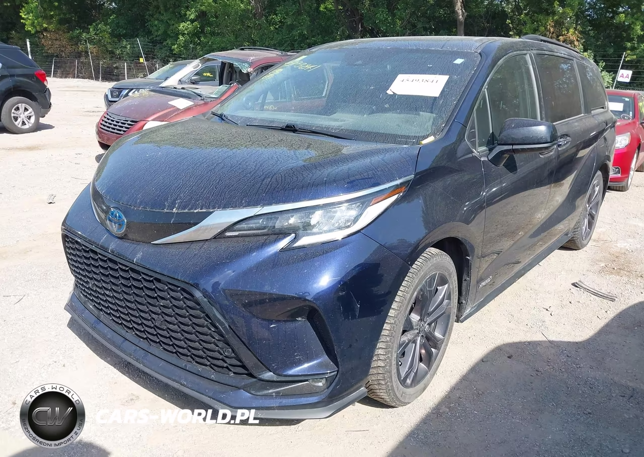 2021 Toyota Sienna Xse VIN:5TDDRKEC2MS028097 - 2