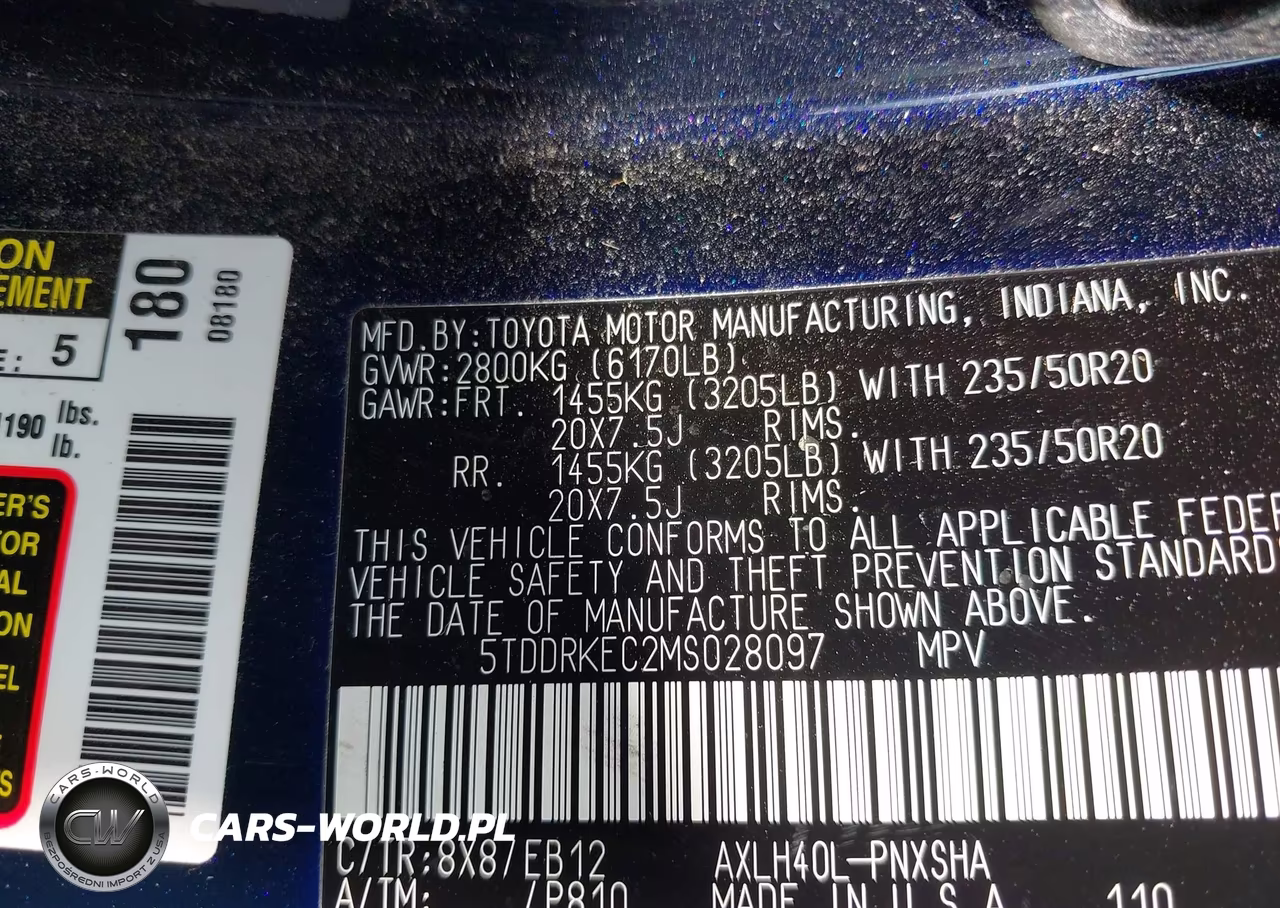 2021 Toyota Sienna Xse VIN:5TDDRKEC2MS028097 - 9