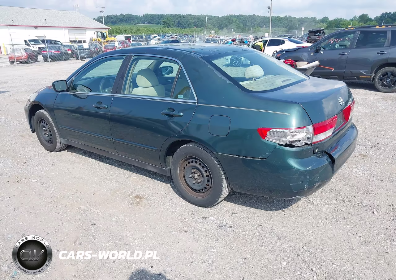 2003 Honda Accord 2.4 Lx VIN:1HGCM56333A074870 - 3