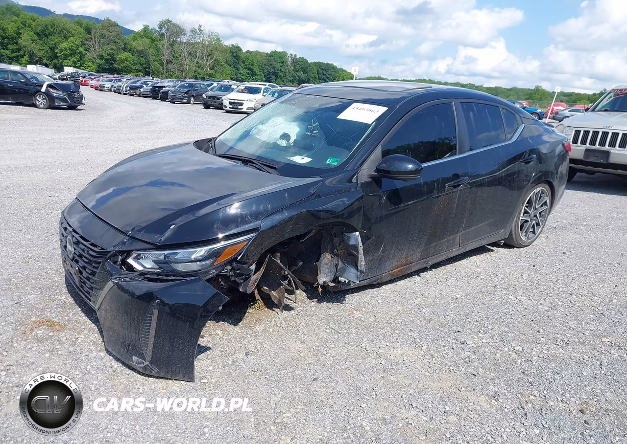 2025 Nissan Sentra Sr VIN:3N1AB8DV8SY340382 - 2