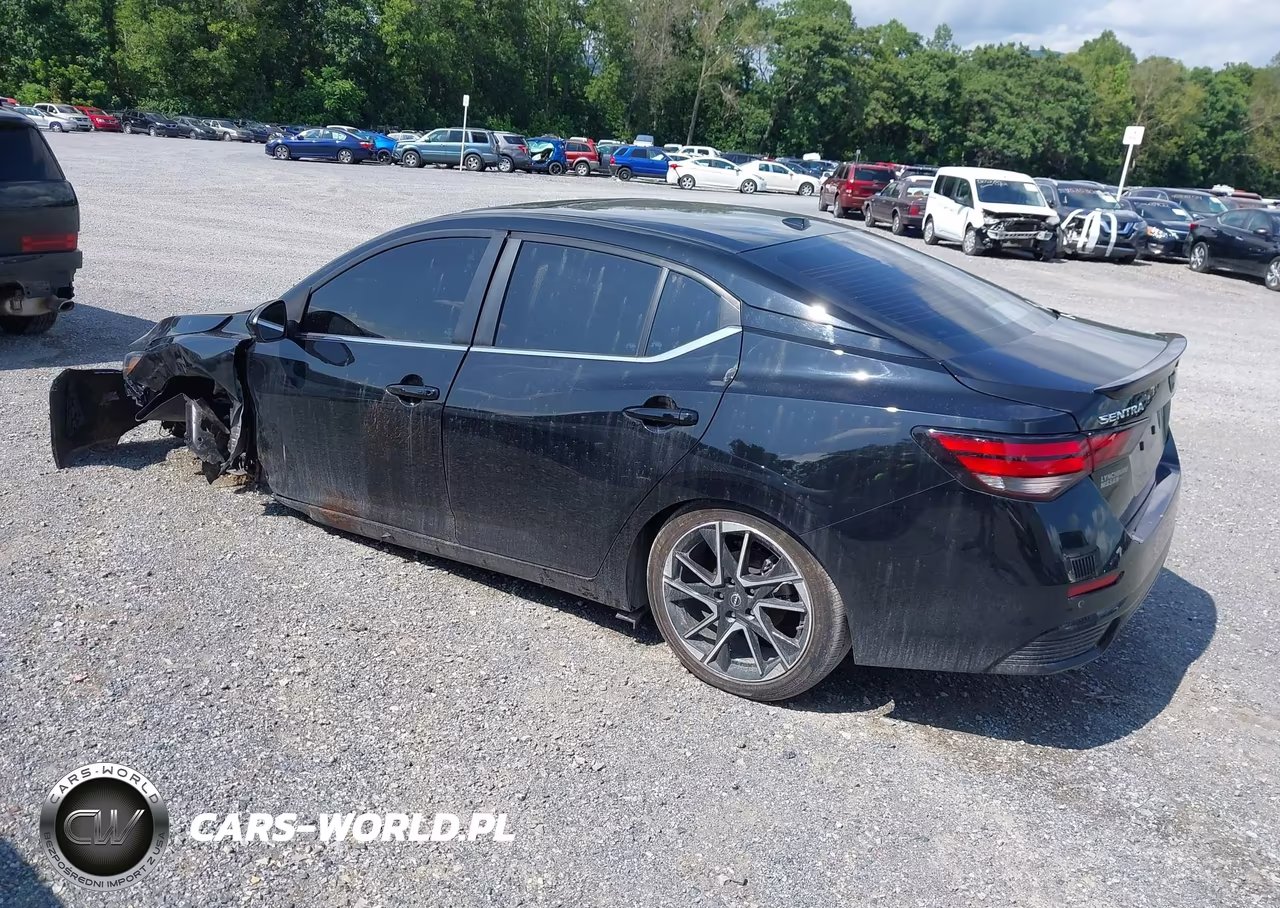 2025 Nissan Sentra Sr VIN:3N1AB8DV8SY340382 - 3