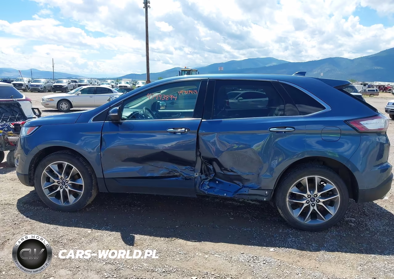 2018 Ford Edge Titanium VIN:2FMPK4K96JBB13717 - 15