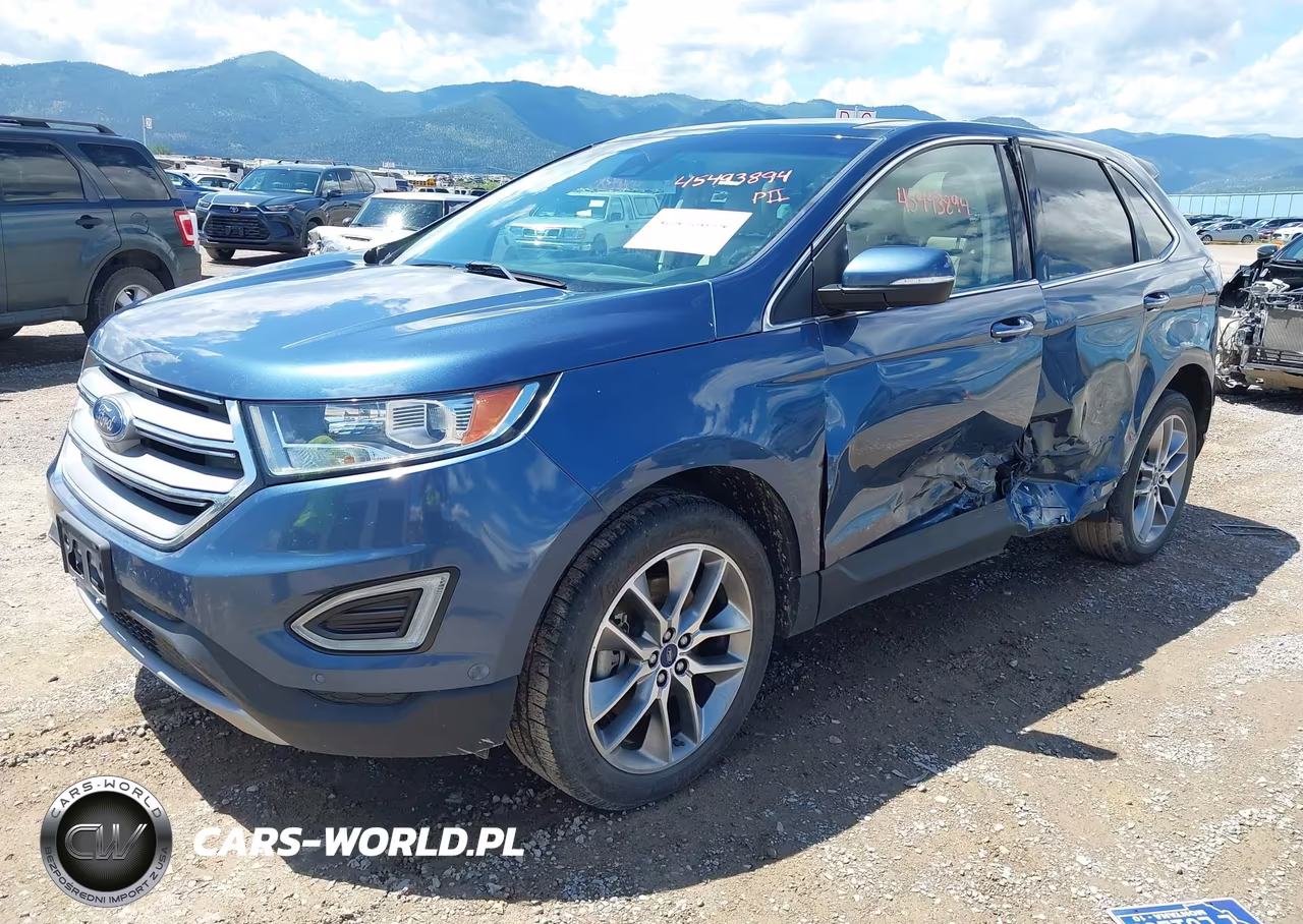 2018 Ford Edge Titanium VIN:2FMPK4K96JBB13717 - 2