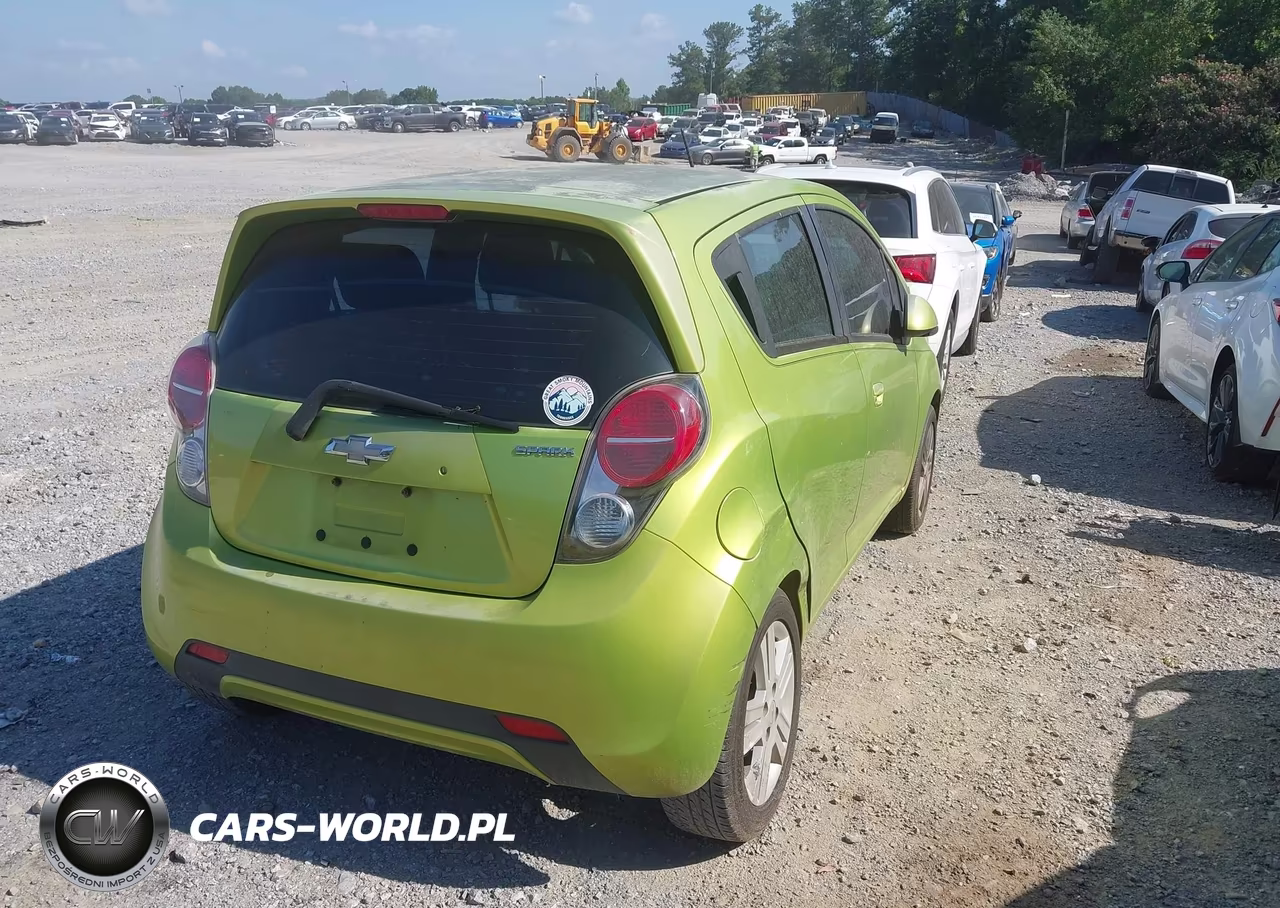 2013 Chevrolet Spark 1Lt Auto VIN:KL8CD6S90DC501077 - 4