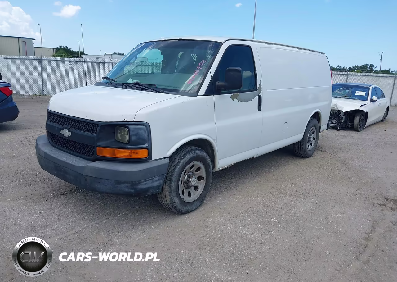 2011 Chevrolet Express 1500 Work Van VIN:1GCSGAFX6B1187420 - 2