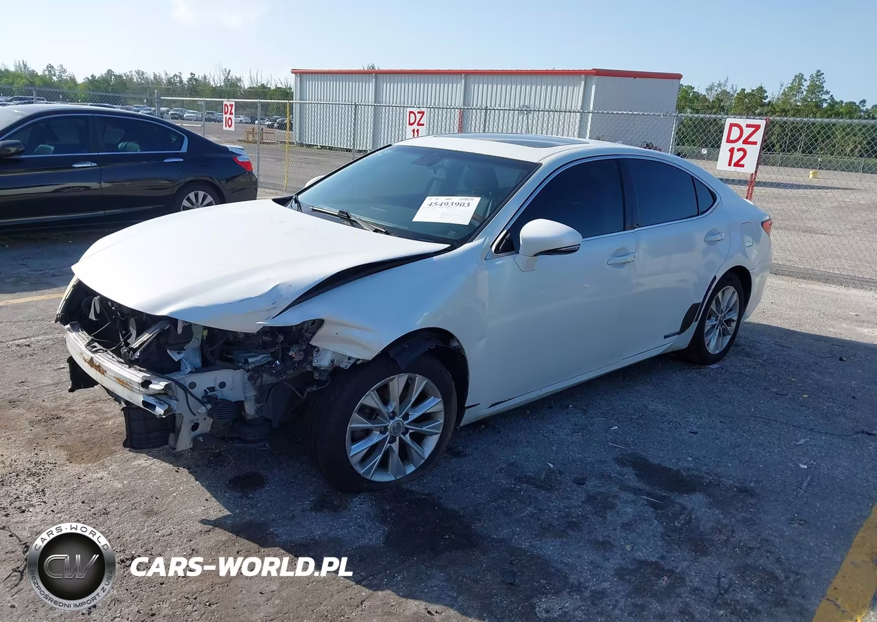 2013 Lexus Es 300H VIN:JTHBW1GG2D2008738 - 2