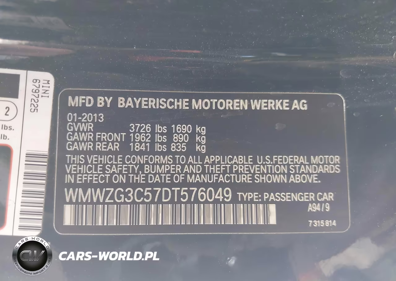 2013 Mini Clubman Cooper S VIN:WMWZG3C57DT576049 - 9