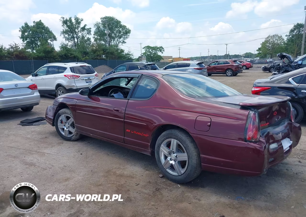 2002 Chevrolet Monte Carlo Ss VIN:2G1WX15K629373468 - 3