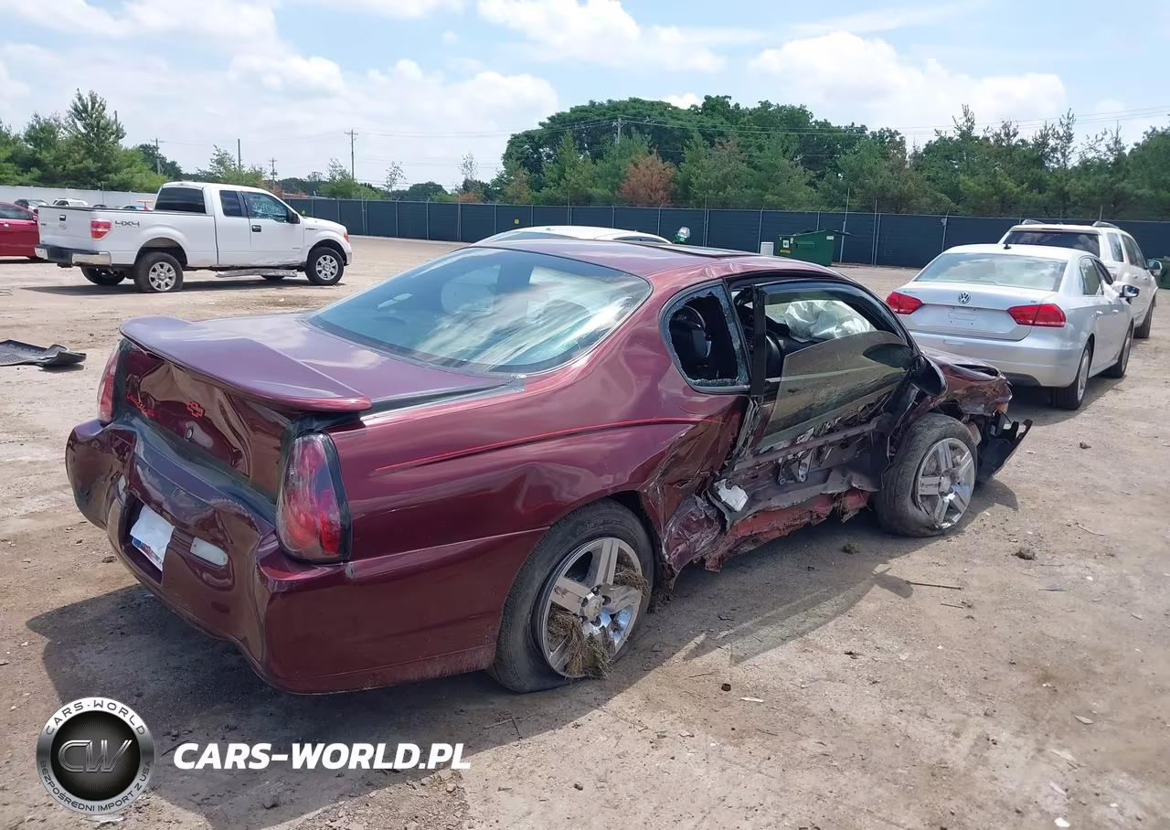 2002 Chevrolet Monte Carlo Ss VIN:2G1WX15K629373468 - 4