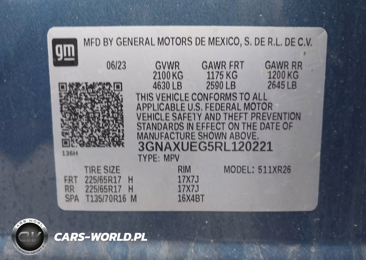 2024 Chevrolet Equinox Awd Lt VIN:3GNAXUEG5RL120221 - 9
