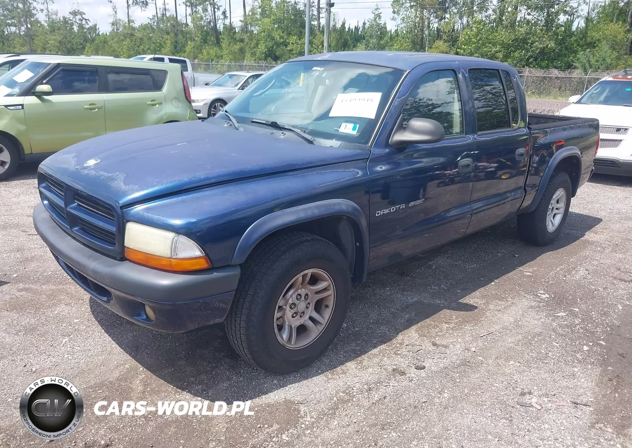 2002 Dodge Dakota Sport VIN:1B7HL38XX2S660695 - 2