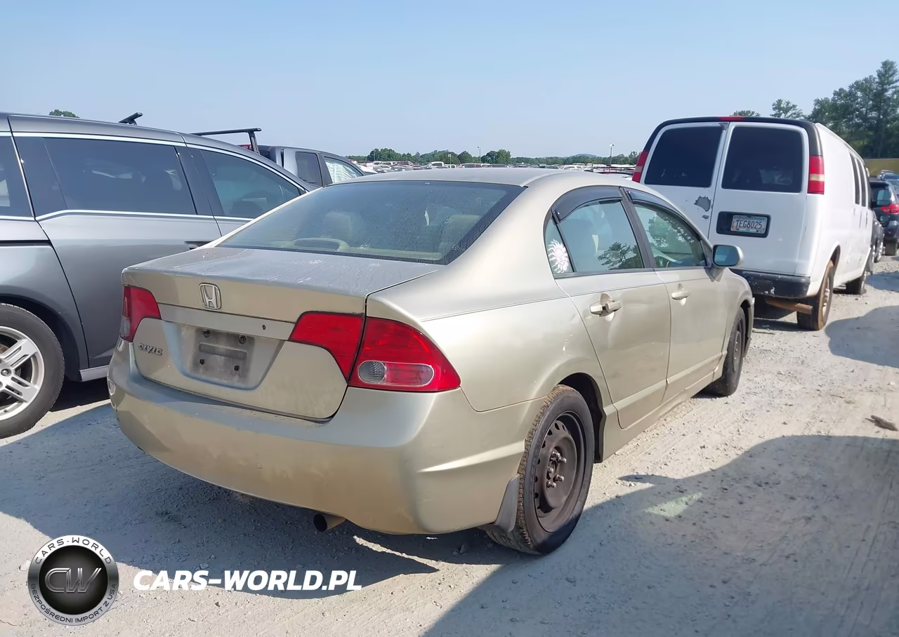 2008 Honda Civic Lx VIN:1HGFA16558L111560 - 4