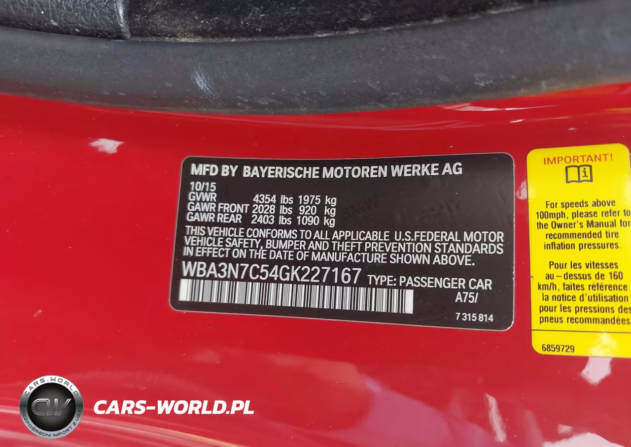 2016 BMW 428I VIN:WBA3N7C54GK227167 - 9