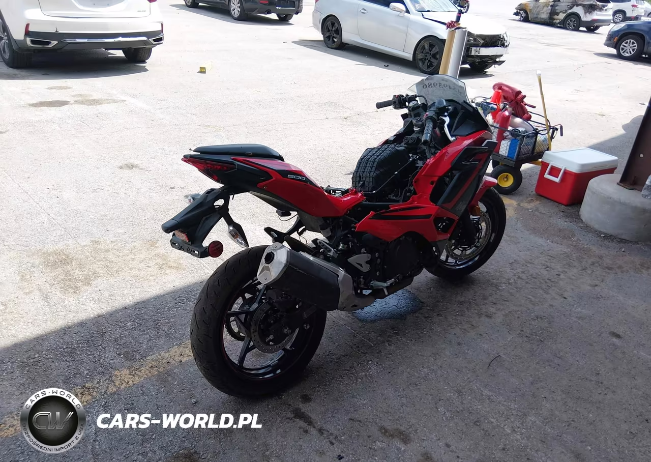 2024 Kawasaki Ex500 VIN:ML5EXGG19RDA30822 - 4