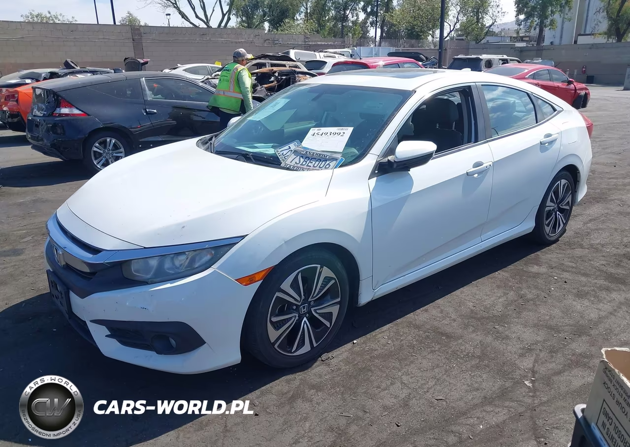 2016 Honda Civic Ex-L VIN:2HGFC1F71GH639815 - 2