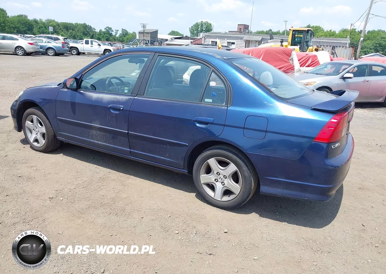 2004 Honda Civic Ex VIN:2HGES26754H575536 - 3