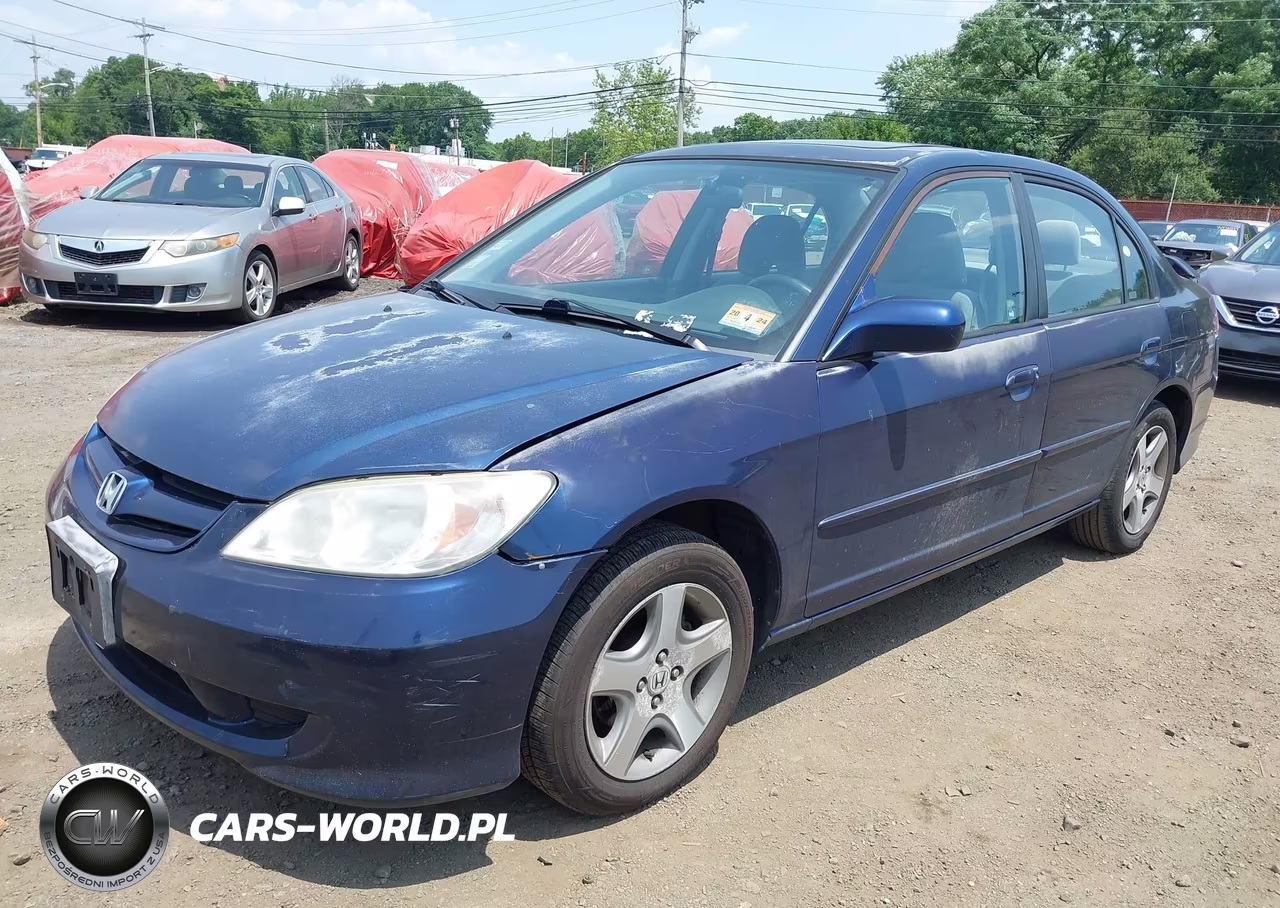 2004 Honda Civic Ex VIN:2HGES26754H575536 - 6