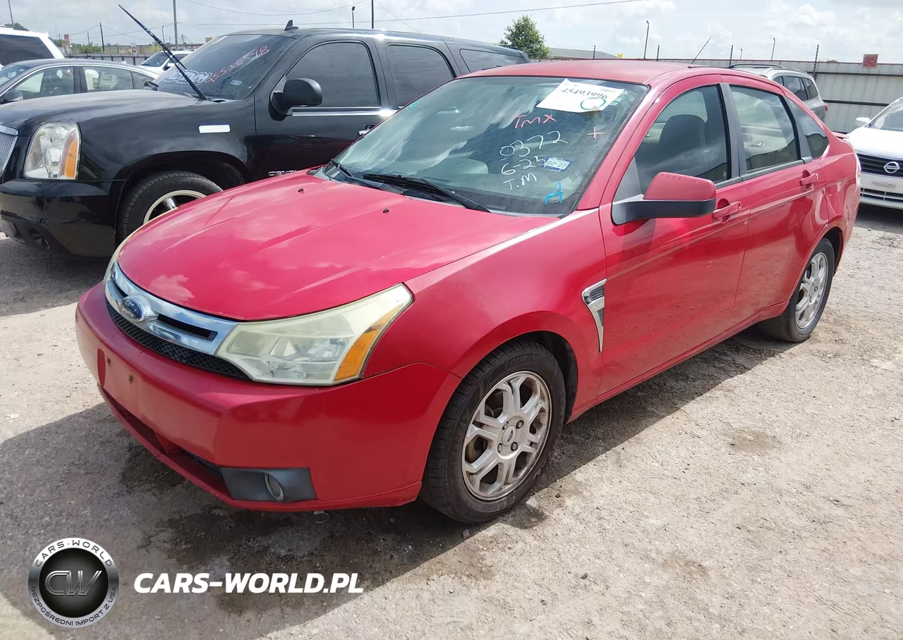 2008 Ford Focus Se-Ses VIN:1FAHP35N88W300372 - 2
