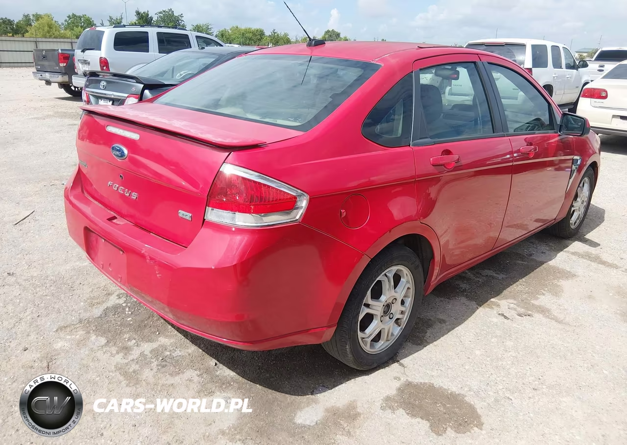2008 Ford Focus Se-Ses VIN:1FAHP35N88W300372 - 4