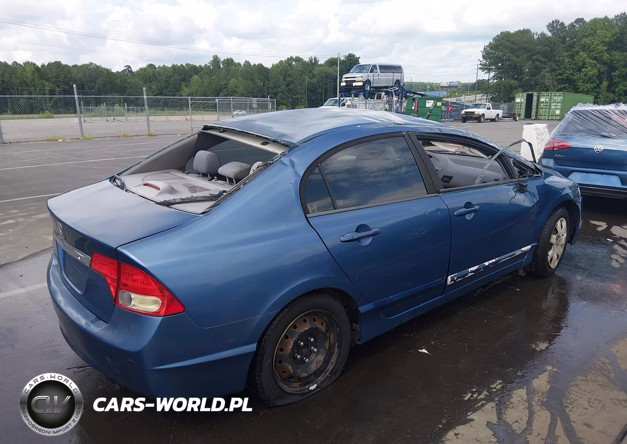 2009 Honda Civic Lx VIN:1HGFA16569L017849 - 4