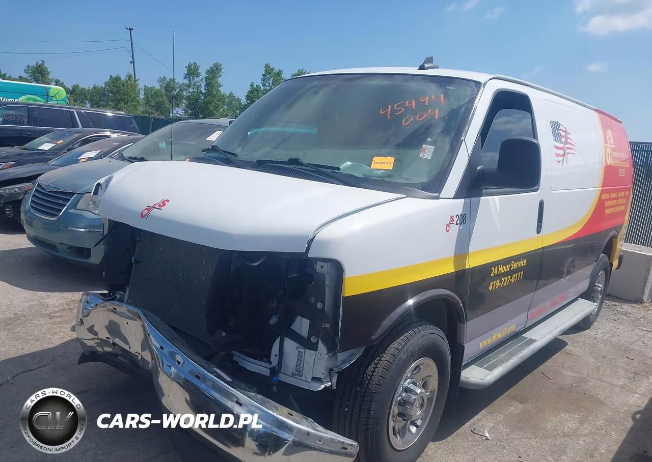 2022 Chevrolet Express Cargo Rwd 2500 Regular Wheelbase Wt VIN:1GCWGAFP6N1169148 - 2