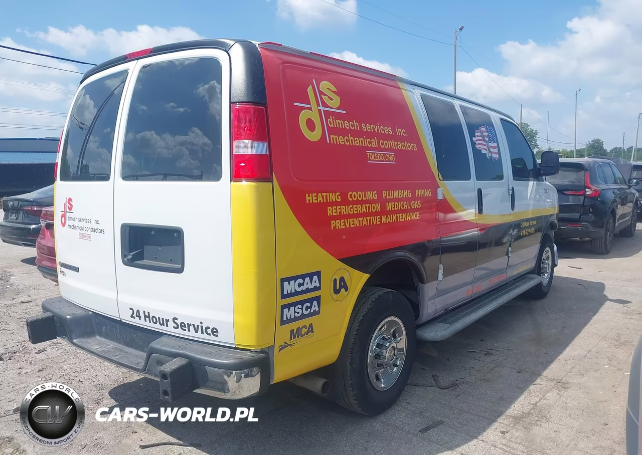 2022 Chevrolet Express Cargo Rwd 2500 Regular Wheelbase Wt VIN:1GCWGAFP6N1169148 - 4