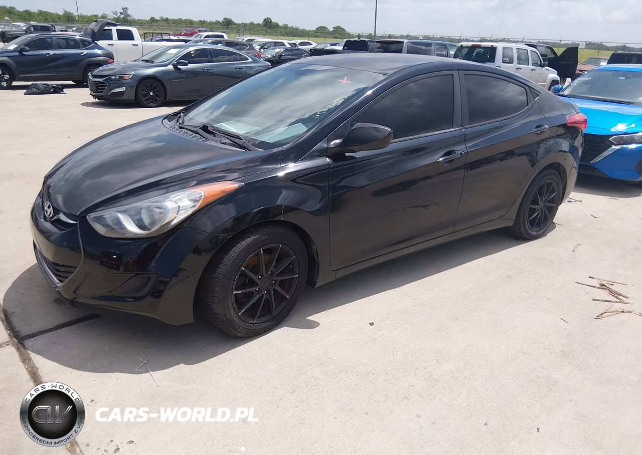 2013 Hyundai Elantra Gls VIN:5NPDH4AE1DH160375 - 2