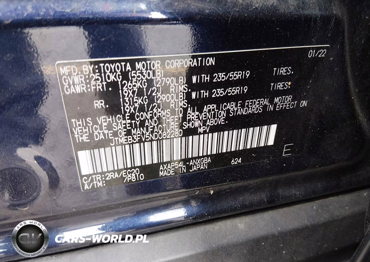 2022 Toyota Rav4 Prime Xse VIN:JTMEB3FV5ND082280 - 9