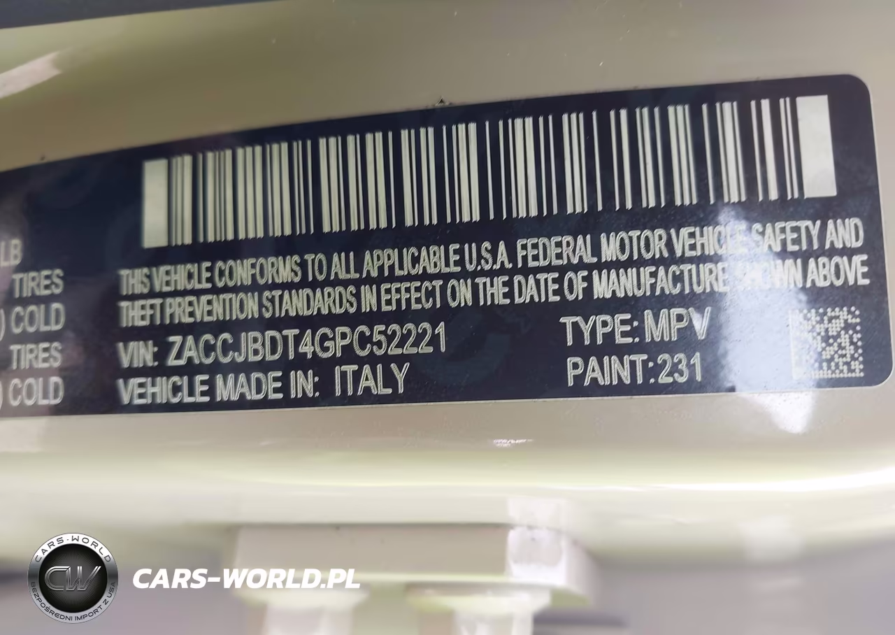 2016 Jeep Renegade Limited VIN:ZACCJBDT4GPC52221 - 9