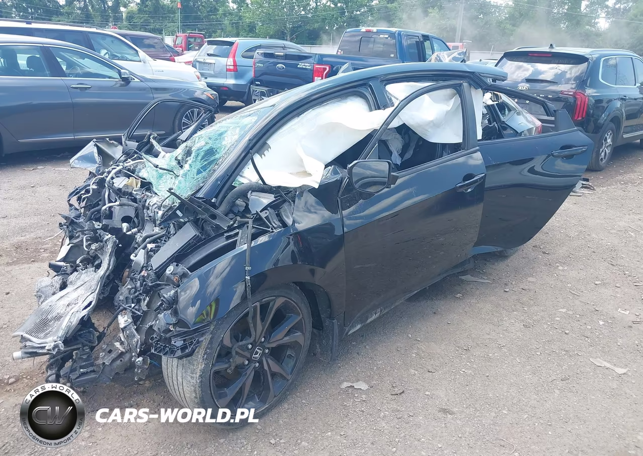 2020 Honda Civic Sport VIN:19XFC2F89LE028479 - 13